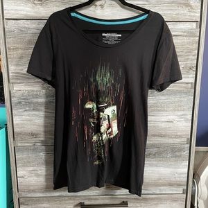 Threadless black space  Tshirt like Torrid 0x